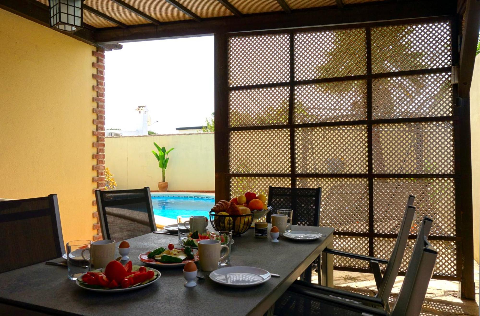 Casa Limon - Ferienhaus - Pool - Klimaanlage - W-Lan Chiclana de la Frontera Kültér fotó