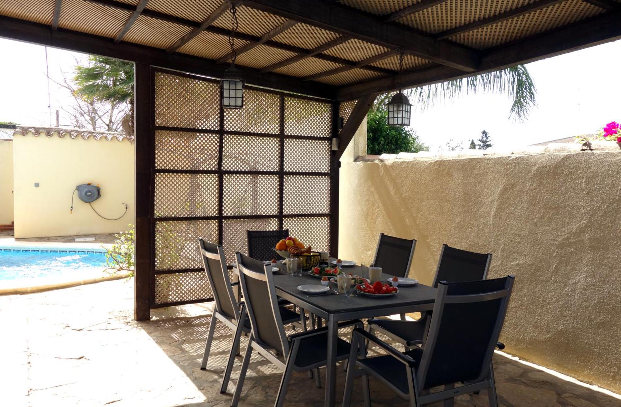 Casa Limon - Ferienhaus - Pool - Klimaanlage - W-Lan Chiclana de la Frontera Kültér fotó
