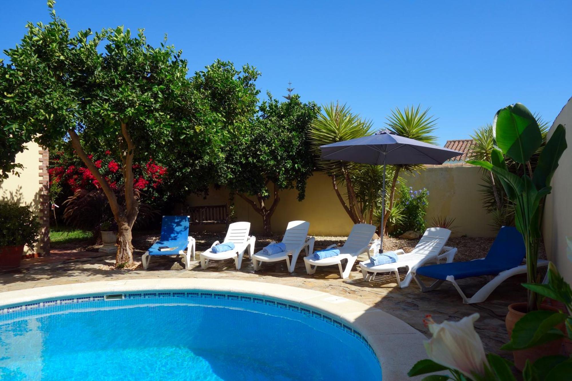Casa Limon - Ferienhaus - Pool - Klimaanlage - W-Lan Chiclana de la Frontera Kültér fotó